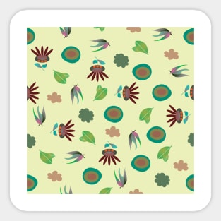 Botanical Crazyness Sticker